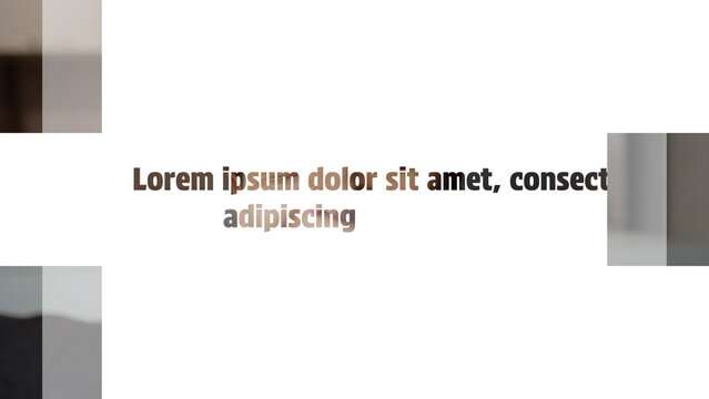 Clean Transition Animation Template | Minimal Motion Graphics for Transitions and Typography, Professional Elegant Slideshow Effects, Modern Design for Social Media and Corporate Videos