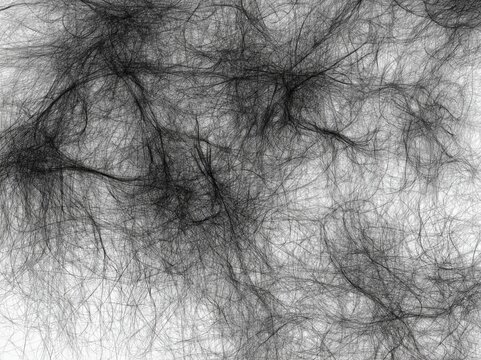 CT-Aufnahme von neuronalen Synapsen und Nervenzellverbindungen im Gehirn, schwarz-wei&szlig;e medizinische Bildgebung mit feinen verzweigten Strukturen
