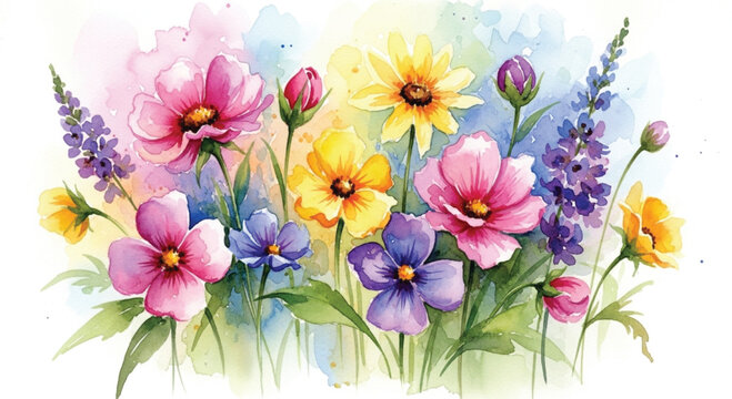 bouquet of spring flowers