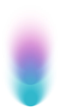 Abstract Gradient Colorful Boho liminal uncanny