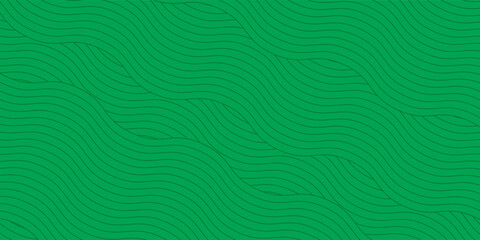 farm green banner, organic abstract background with fields. wavy green lines, natural organic products. ecology background. striped farmer green Pattern © arifin