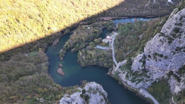 Omis Canyon Hidden Nature Landscape Croatia