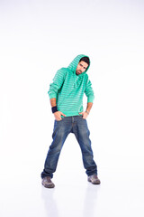Fototapeta premium Young rapper