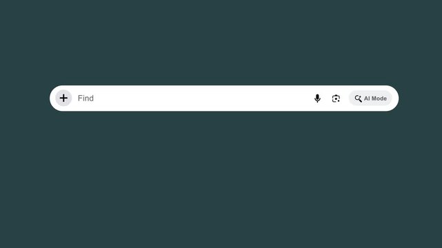 Find Search Bar With Magnifying Glass Animation Green Screen for Website SEO and Internet Optimization. Motion graphics of search box concept