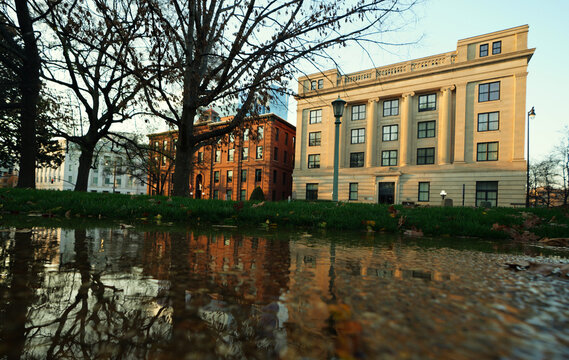 North Carolina State Government office buildings in downtown Raleigh