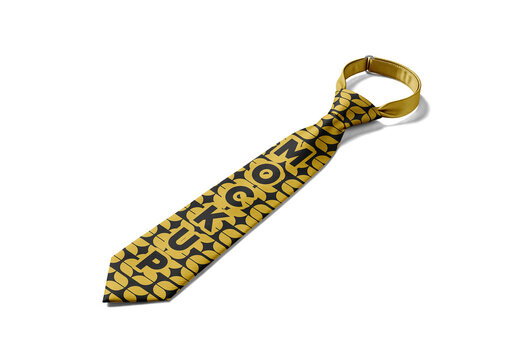 A Classic Necktie Mockup
