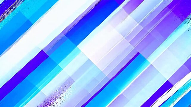 Abstract geometric pattern with blue and purple hues