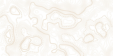 Light topographic topo contour map background. Geographic abstract grid. vector illustration . Topography and geography map grid abstract backdrop. Business concept. Vector illustration  © NAZMA