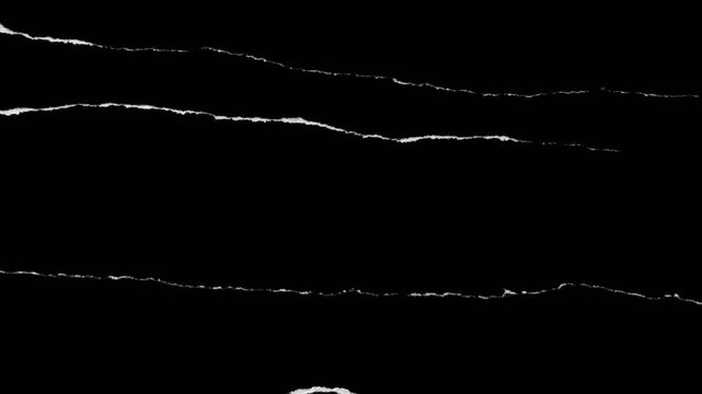 Stop Motion Crumpled Paper Texture &ndash; Black Seamless Loop