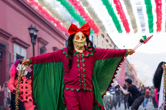 Personaje en carnaval Oax
