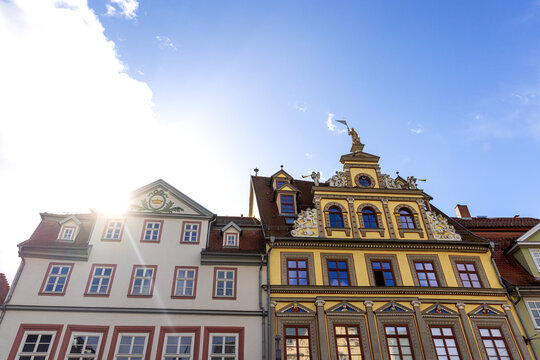 the historic german city of erfurt