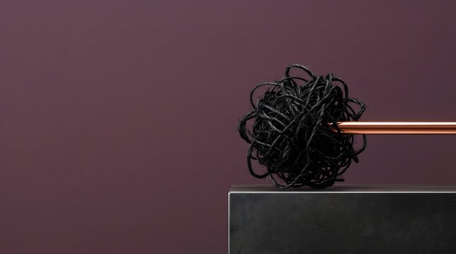 Mental Health EAP Concept showing Confusing Program Resolving into Simplified Pathway to Care
