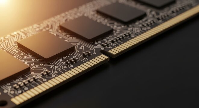 RAM Memory Modules Golden Light Macro Technology
