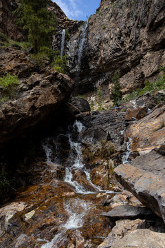 mountain river in the mountains