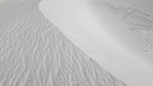 Alkali Flat Trail Hiking in White Sands National Park New Mexico