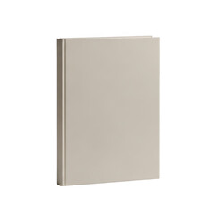 Naklejka premium Minimalist beige cabinet door with clean, flat panel design Isolated png