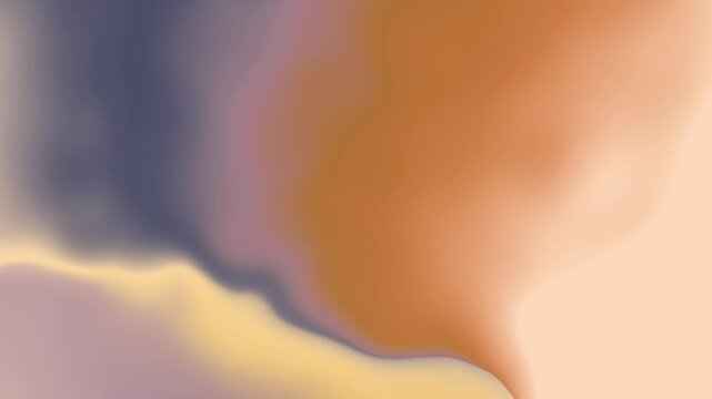Animated Aura and Grainless Gradients, vector soft haze background, smooth loop for social media, abstract wave.