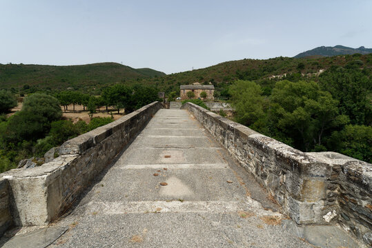 Korsika - Fluss Tavignano - Altiani Br&uuml;cke