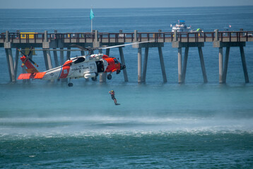 U.S. Coast Guard rescue demonstration  © William
