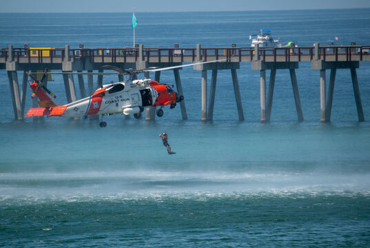 U.S. Coast Guard rescue demonstration 