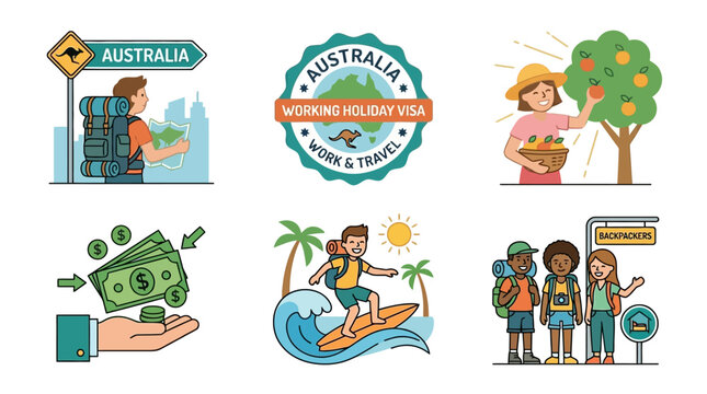 Australia working holiday visa for travel and work opportunities abroad