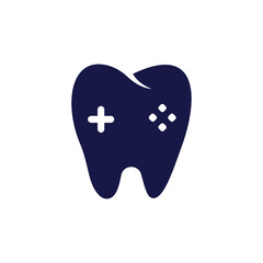 Dental Game Logo Icon Design.  © Ahmed