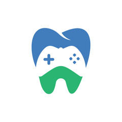 Dental Game Logo Icon Design.  © Ahmed