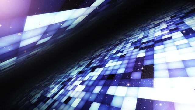 abstract blue background with squares