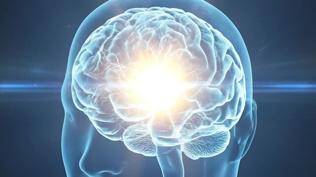 Brain Activity and Neural Connections A Visual Representation of Thought.