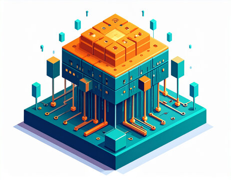 Retro Pixel Data Core
