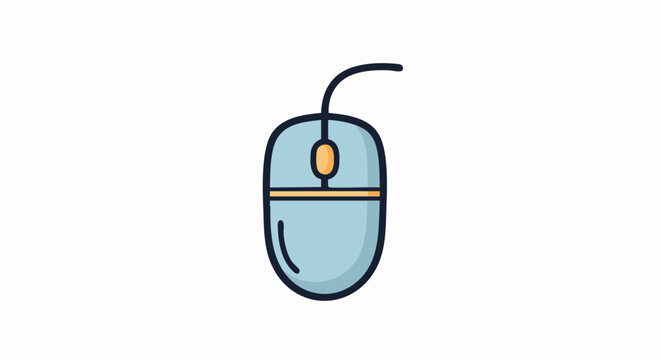 computer mouse illustration.
