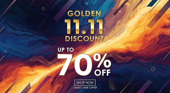 Golden 11.11 Discount Sale - Up to 70 Off Limited Time Offer.