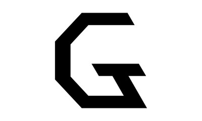 Obraz premium Abstract Letter G Logo Design 