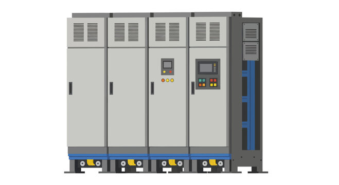 Industrial Electrical Control Panels and Cabinets for Power Distribution.