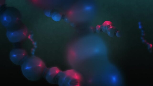  Streptococcus Pygenes Bacteria with Cinematic Lighting