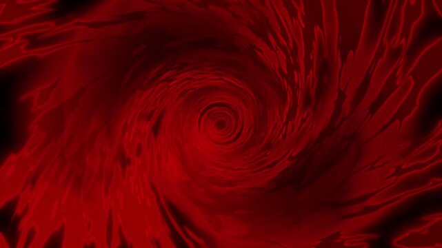 Dark red spiral effects loop animation