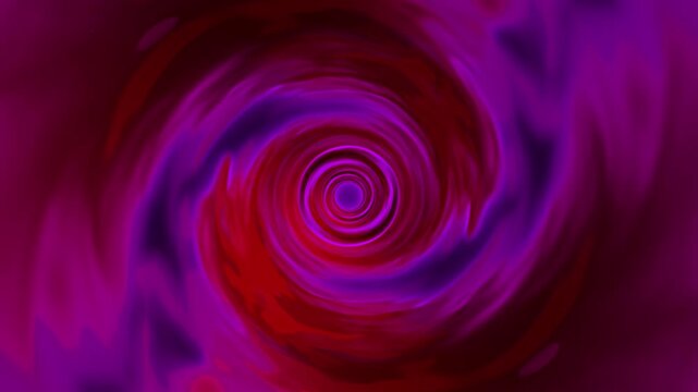 Dark red purple spiral effects loop animation
