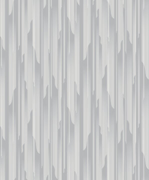 Seamless modern abstract vertical drip pattern featuring light grey geometric lines and organic flowing shapes for a minimalist surface