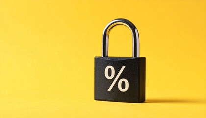 Fototapeta premium Secured Percent Value