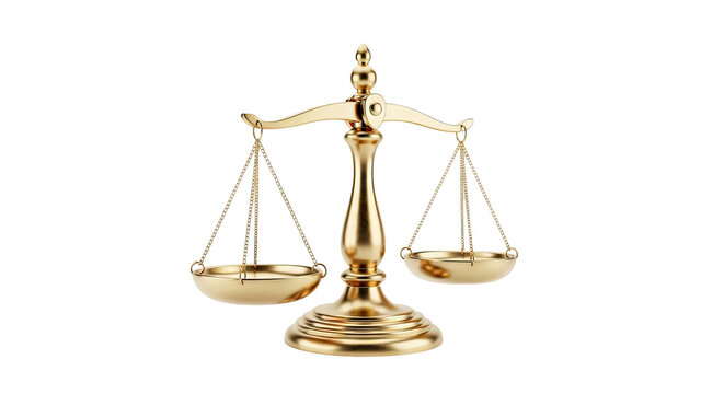 Golden Balance Scales