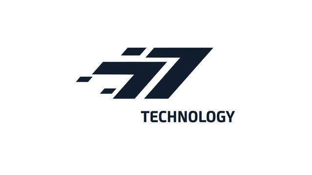 Dynamic 77 technology logo representing speed and innovation.