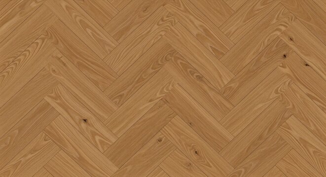 Seamless Herringbone Wood Floor Texture Pattern.