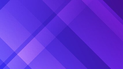 Fototapeta premium Vibrant blue-purple gradient background with sharp diagonal geometric square shapes for modern tech