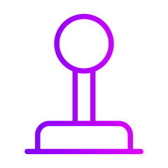 joystick gradient icon © Slamet