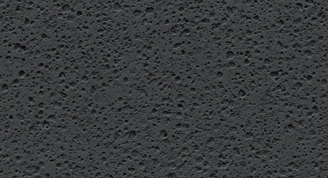 Dark Gray Textured Surface with Small Pores and Bumps.