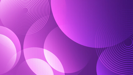 Obraz premium Dark and light purple abstract background featuring concentric ring patterns