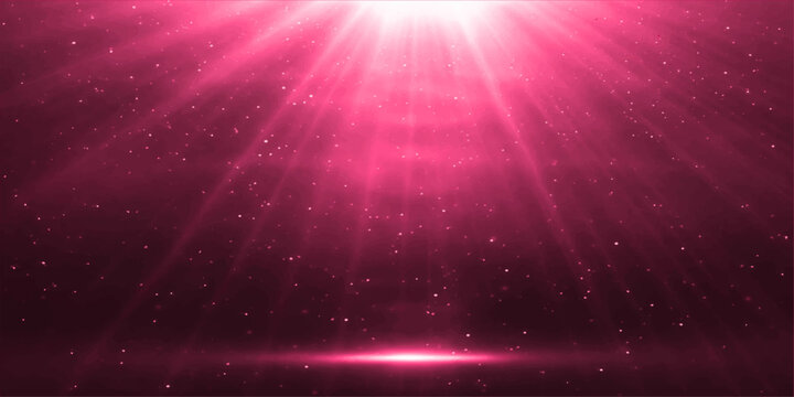 Abstract glowing space background with stars light rays radiant glow energy bursts and cosmic shine