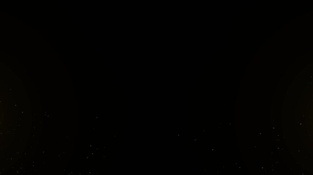 Golden particle swoosh effect bright, trailing light line blurred bokeh spheres. element rapidly sweeps frame, elegant transition, logo reveal, or opener . star glow effect, creating a luxury opening