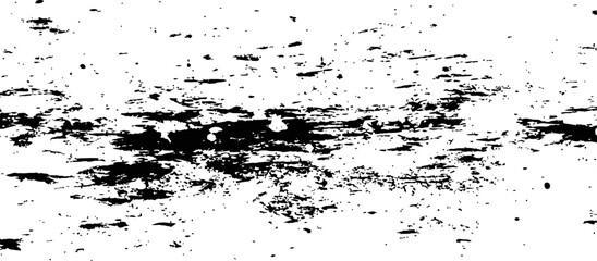 Fototapeta premium Black and White Grunge Scratch and Splatter Texture Abstract Background