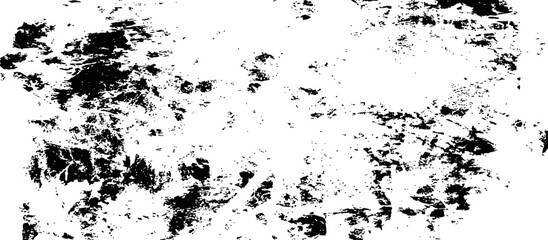 Fototapeta premium Black and White Grunge Distressed Texture Background Vector
